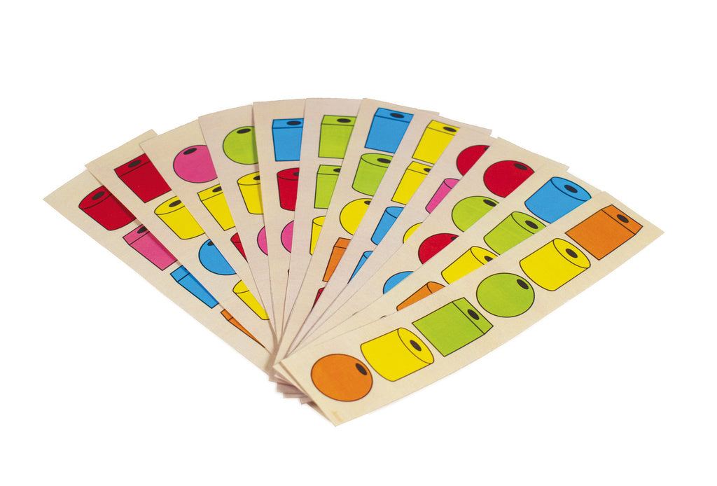 PERLEN - NACH AUFGABE AUF KARTEN SORTIEREN - Montessori.store