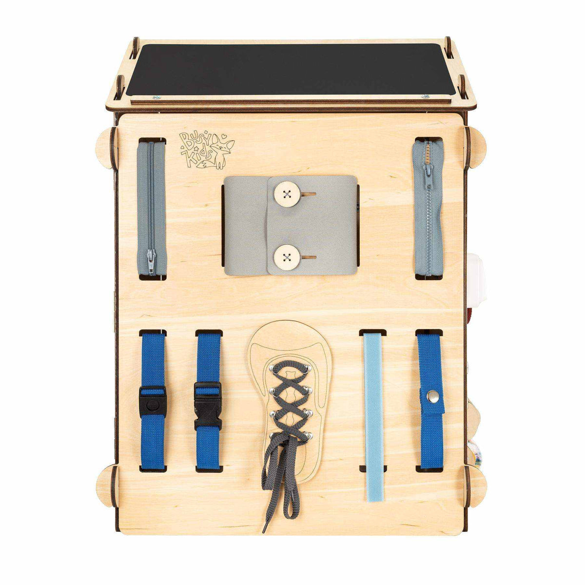 Busy House Minze - Activity Board Montessori® by Busy Kids® - Montessori.store