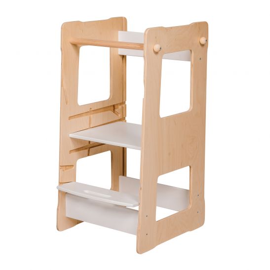Montessori® Lernturm XL + Tafel-Brett/Rutsche