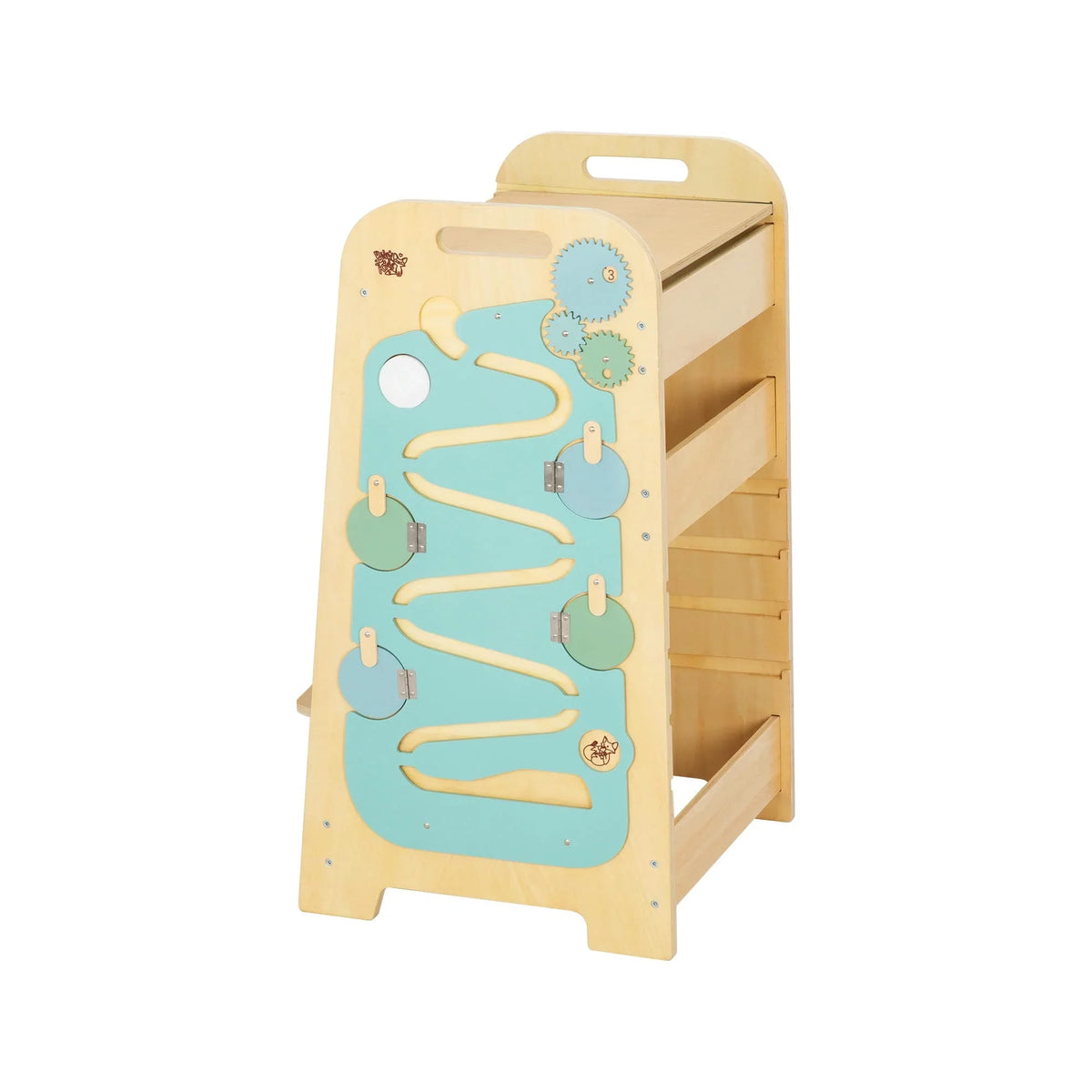 Lernturm XL - Multifunktionaler Helferturm 5-in-1 - Minze