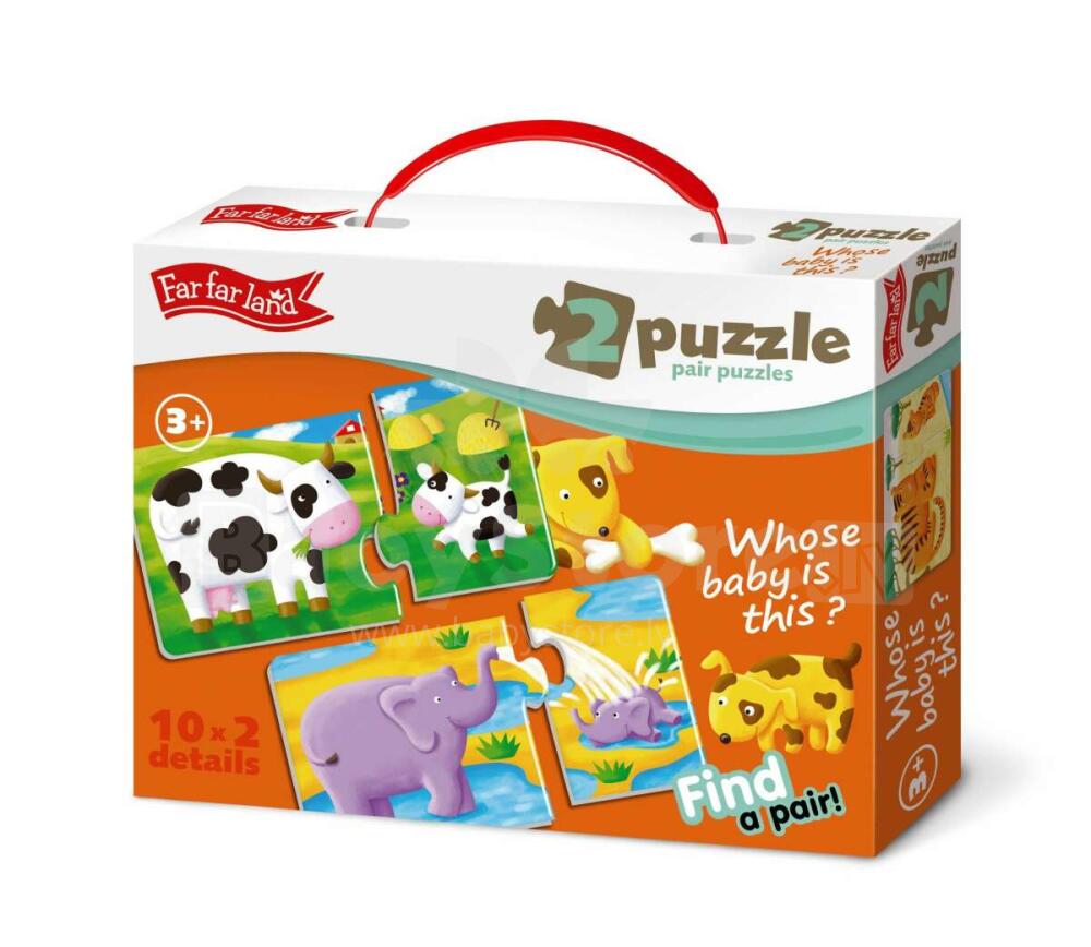 Doppelpuzzle - wessen Baby? Whose Baby?