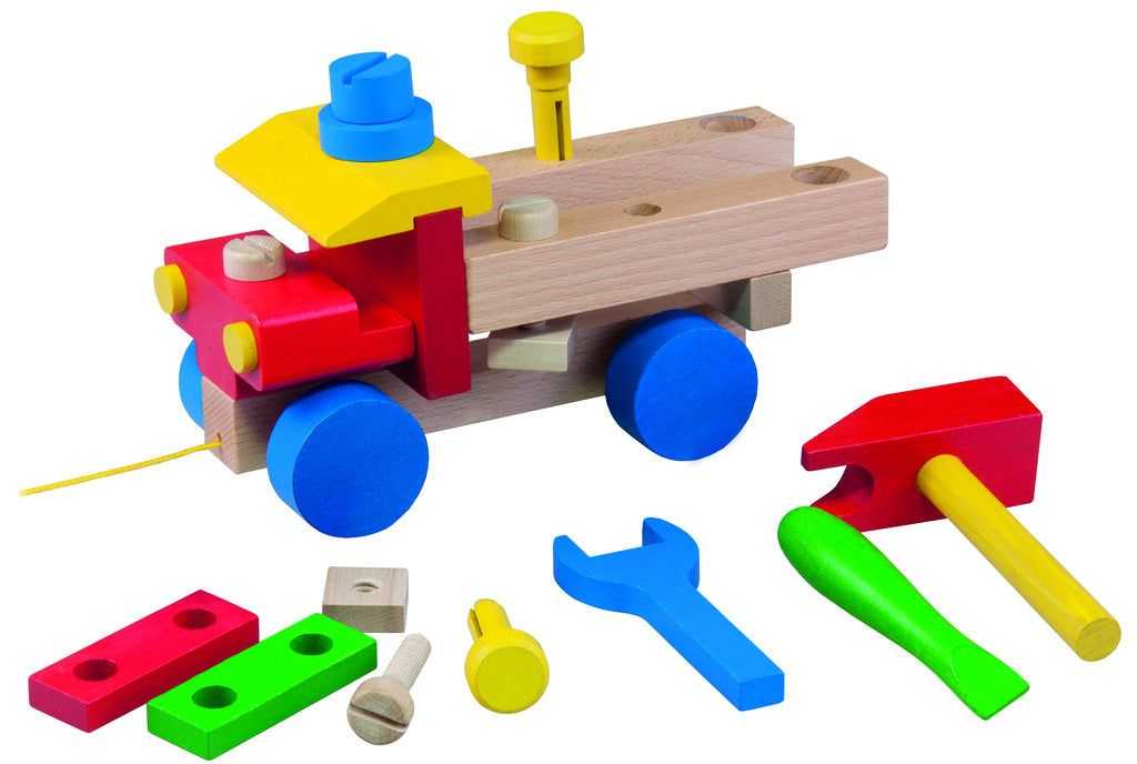 WERKZEUGWAGEN aus Holz - Montessori.store