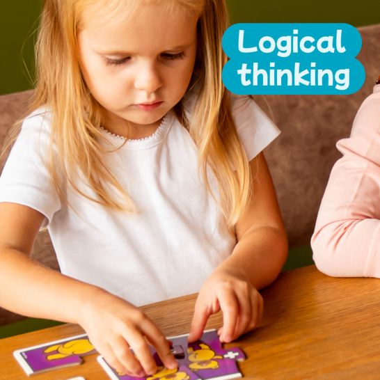 triple Puzzle: + / - = Spaß beim Zählen - fun to count