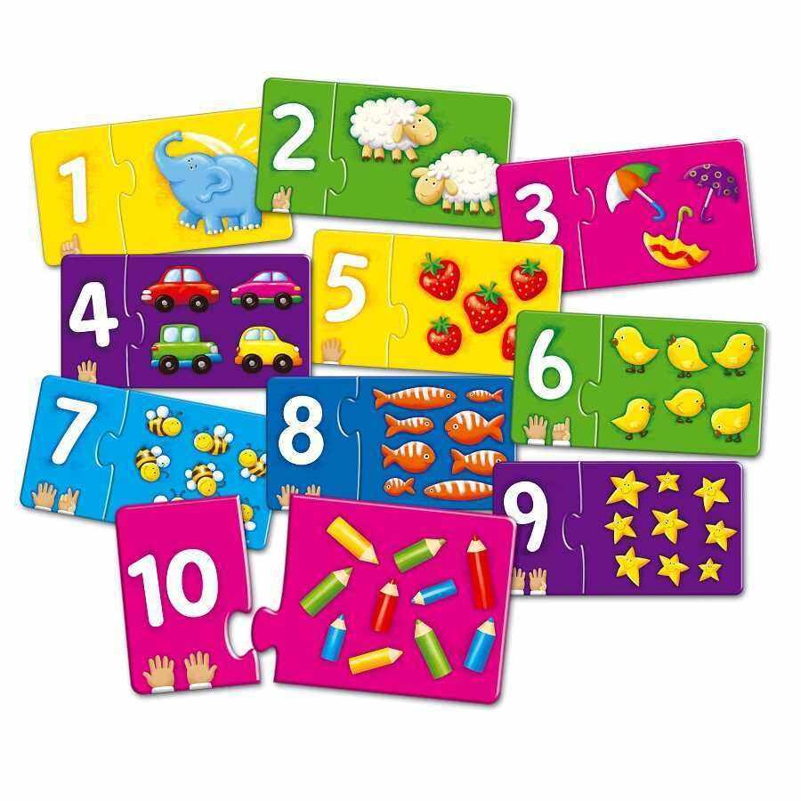 Doppelpuzzle - Spaß beim Zählen - Montessori.store