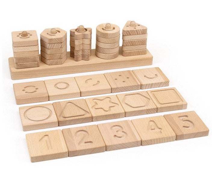 Sensorische Geo-String-Formen - Montessori.store