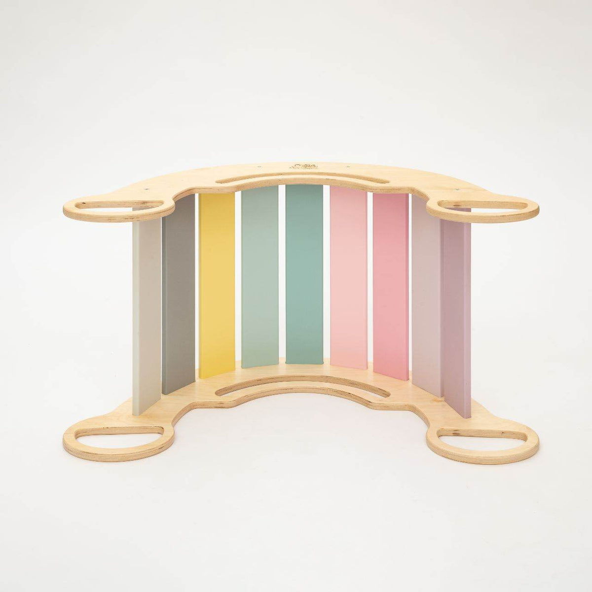 Balance rocker/rocker with double-sided board - pastel colors