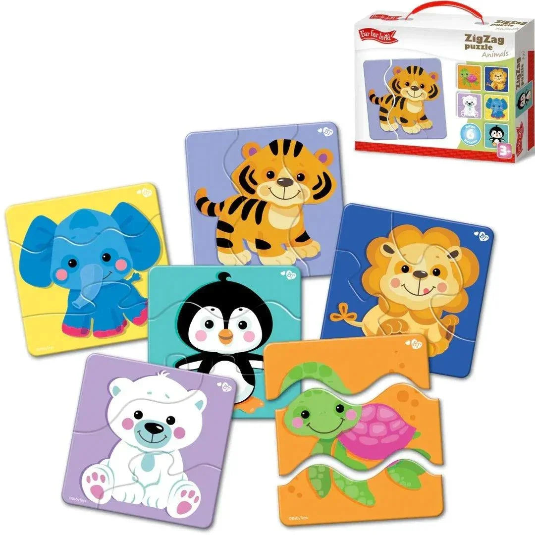 ZigZag Puzzles - Tiere - Montessori.store