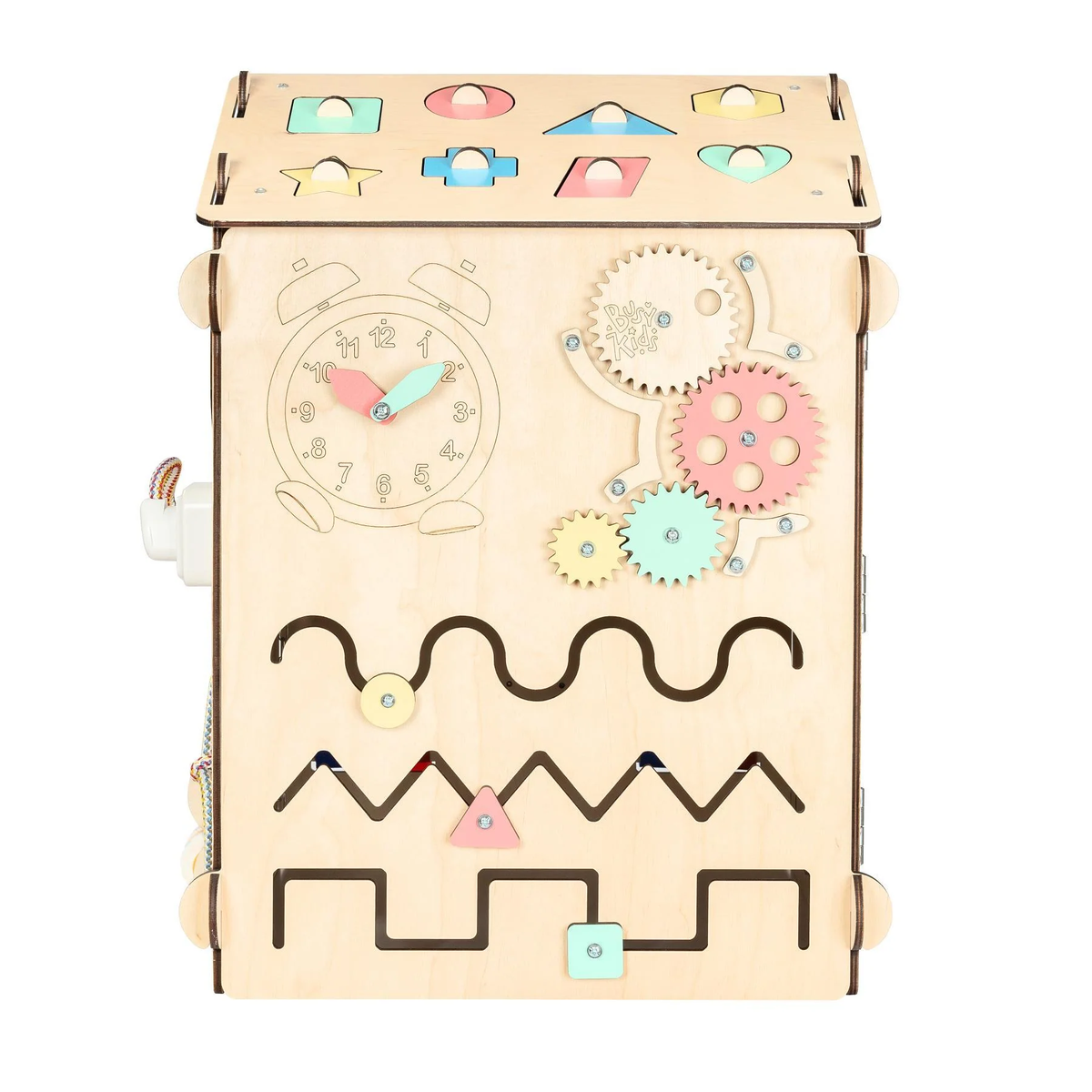 Set - BusyBoard cottage nature and creative cube