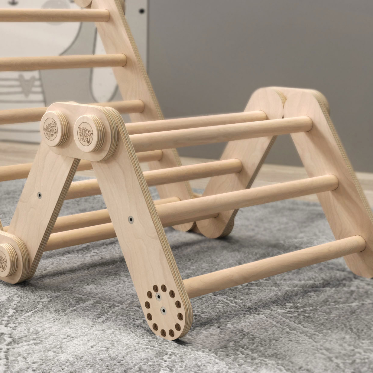 Flexi-Klettergerüst für Kinder (Set S) beschichtungsfrei - Montessori.store