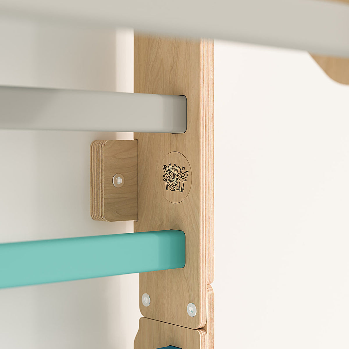 Wall bars for children maxi - mint 