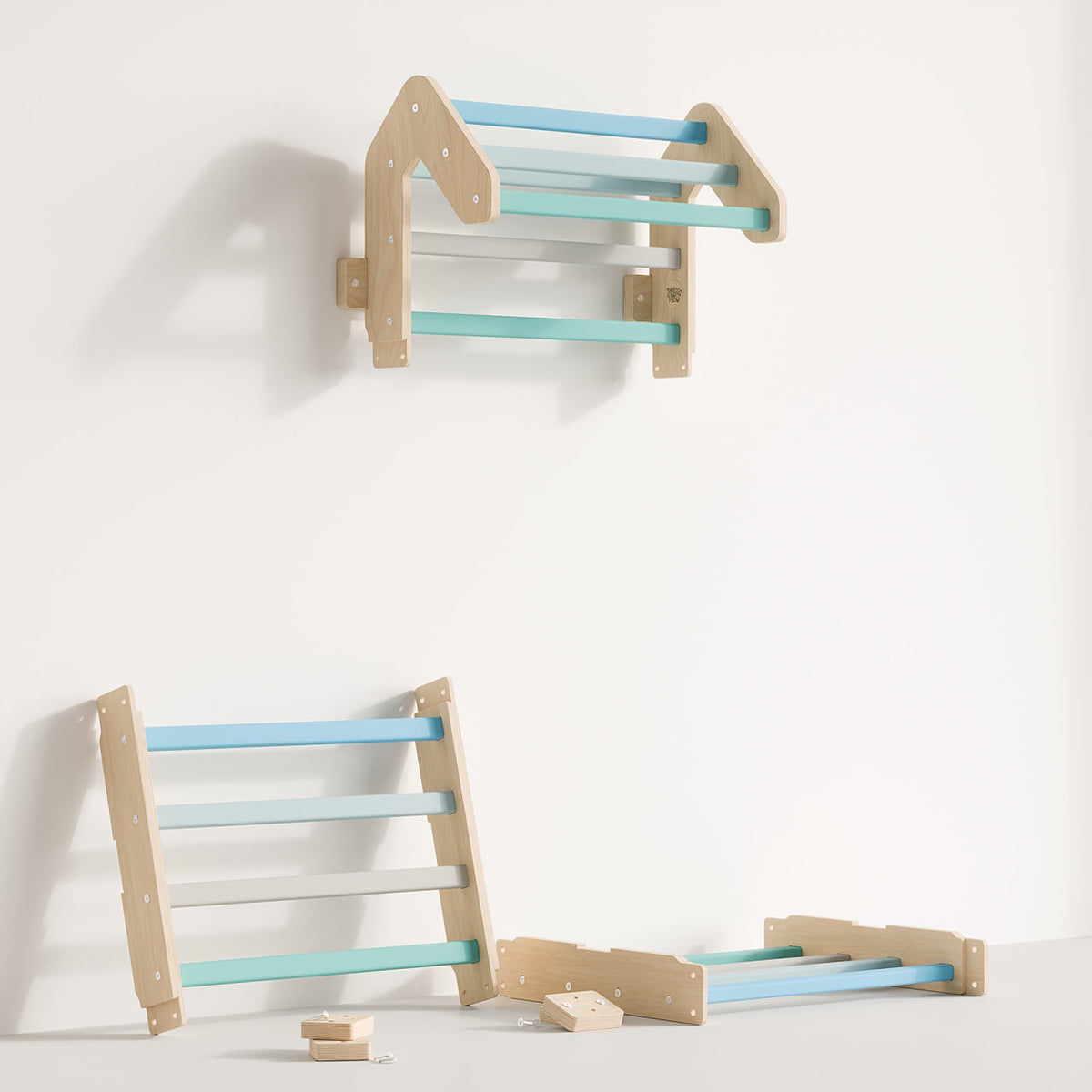 Wall bars for children maxi - mint 