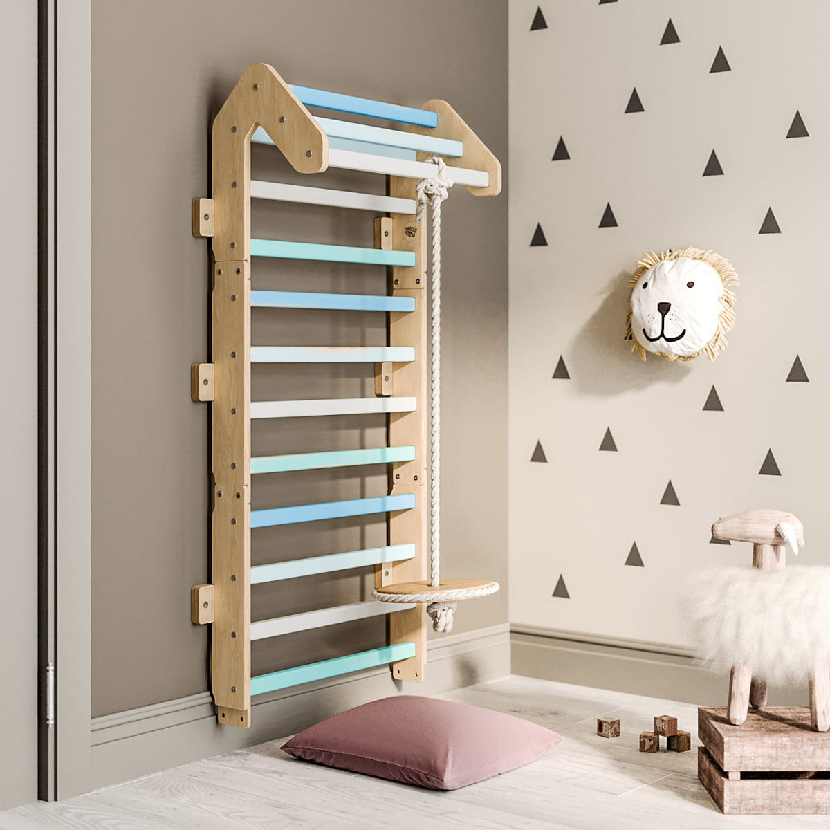 Espalier BusyKids 2-en-1 - menthe