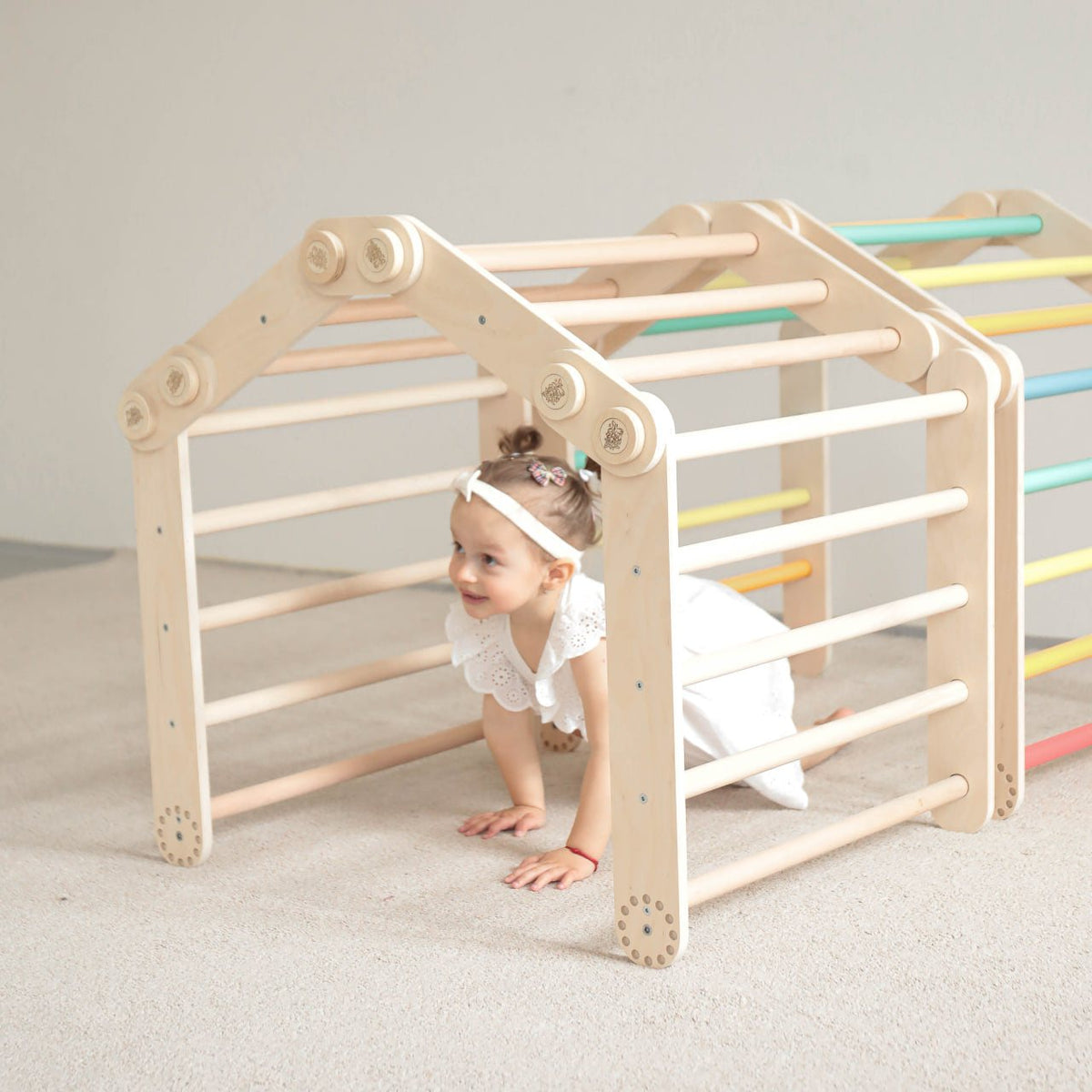 Flexi-Klettergerüst für Kinder (Set S) beschichtungsfrei - Montessori.store