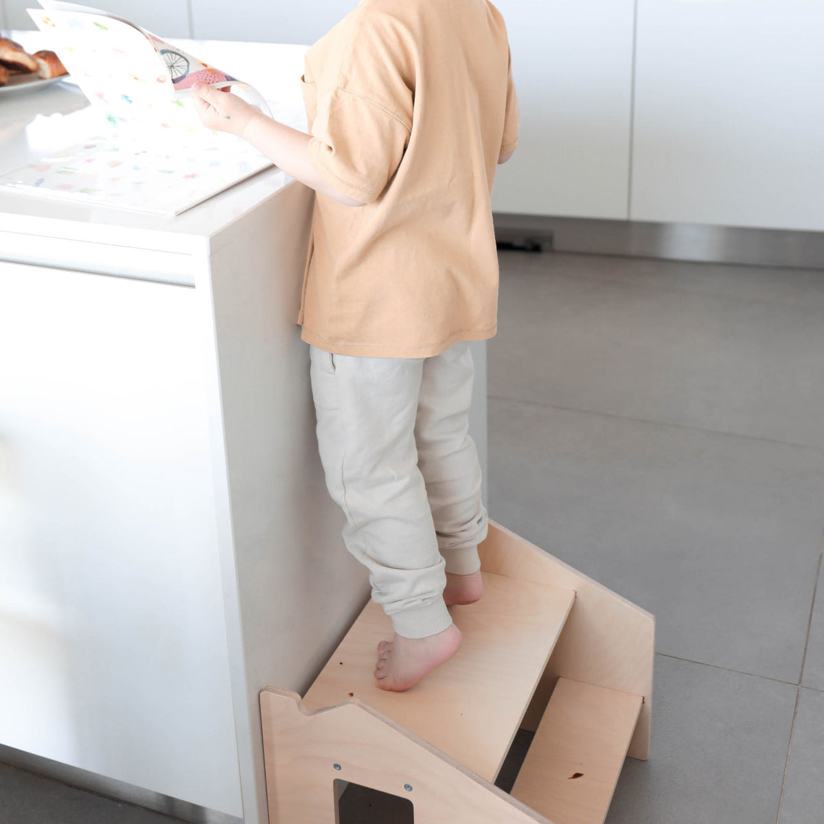 Montessori step stool