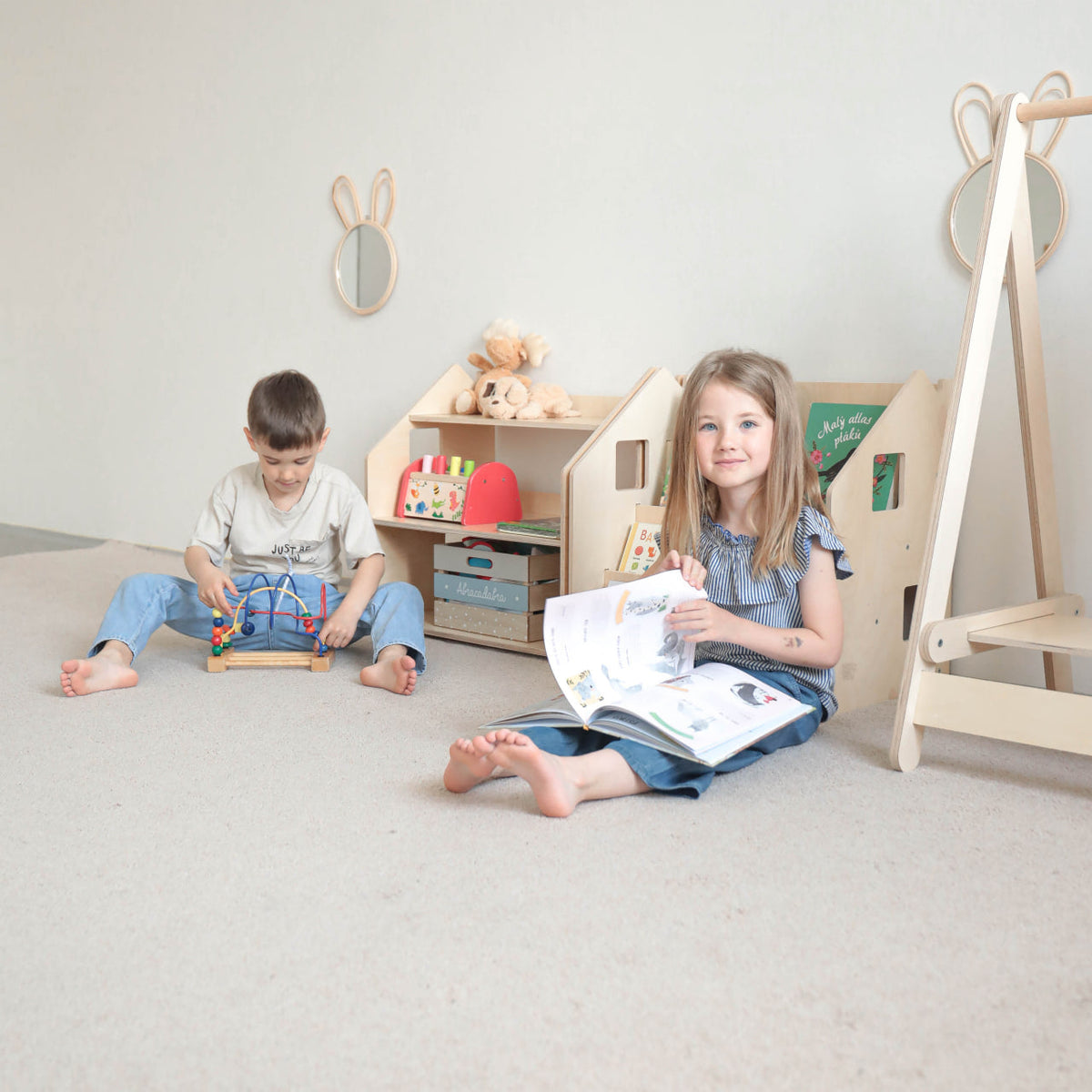 Bücherregal &amp; Spielzeugregal - Montessori®