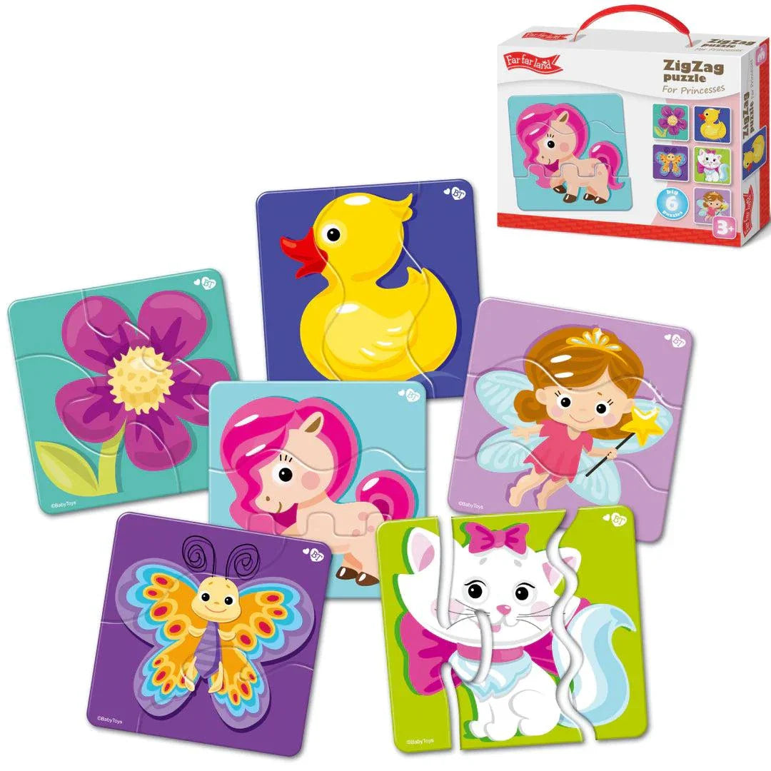 ZigZag Puzzles - Prinzessinnen Traum - Montessori.store