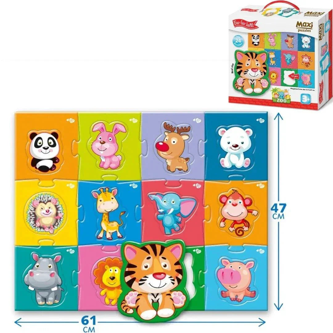 MAXI Puzzle 24 - Zoo - Montessori.store